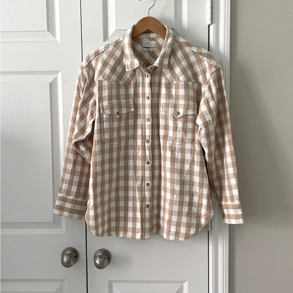 J. Crew Relaxed-fit Shirt Jacket in Buffalo Check